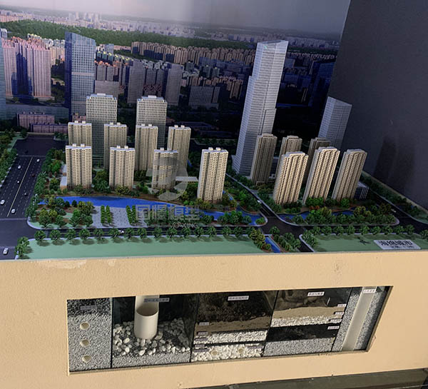 诸暨市建筑模型